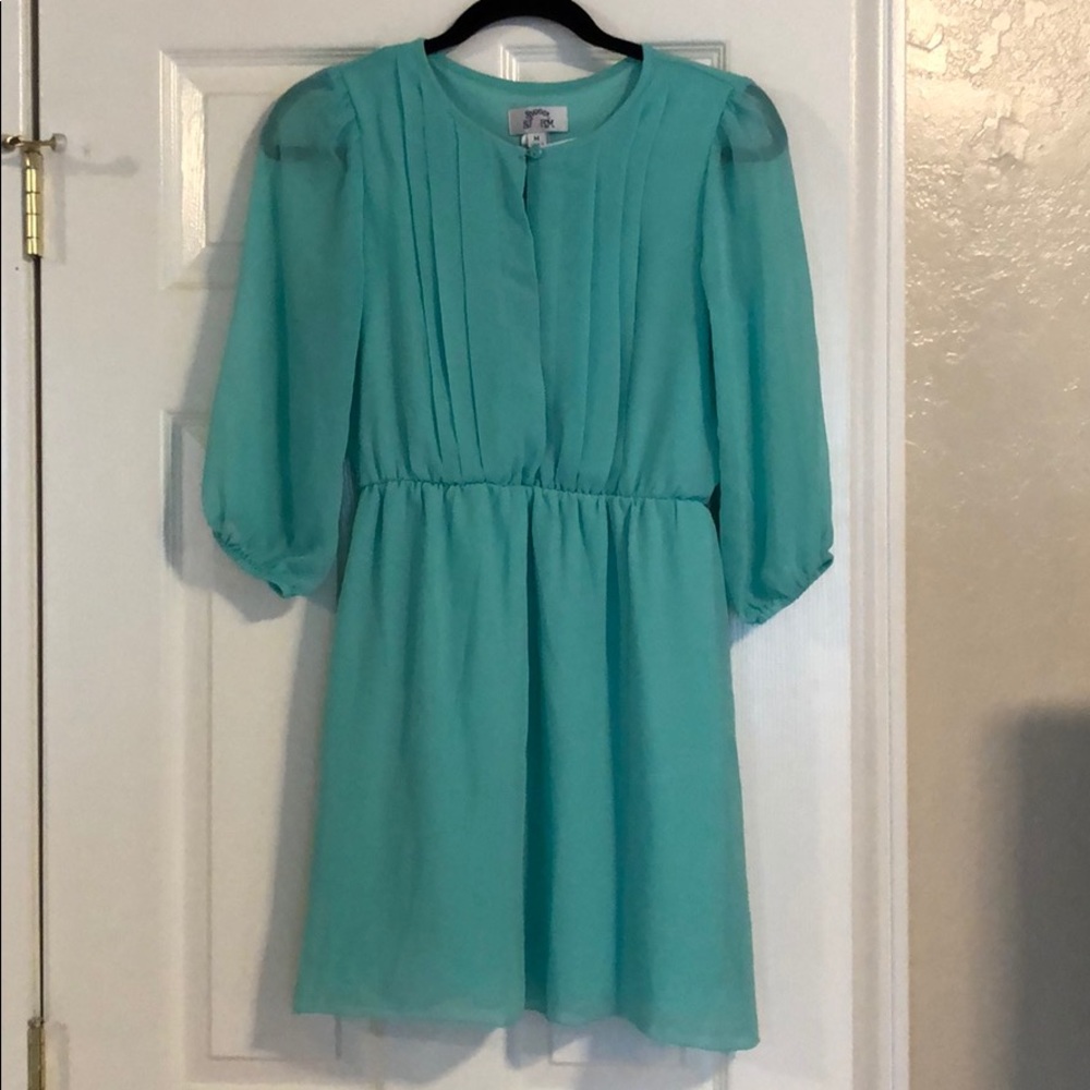 Aqua Dress